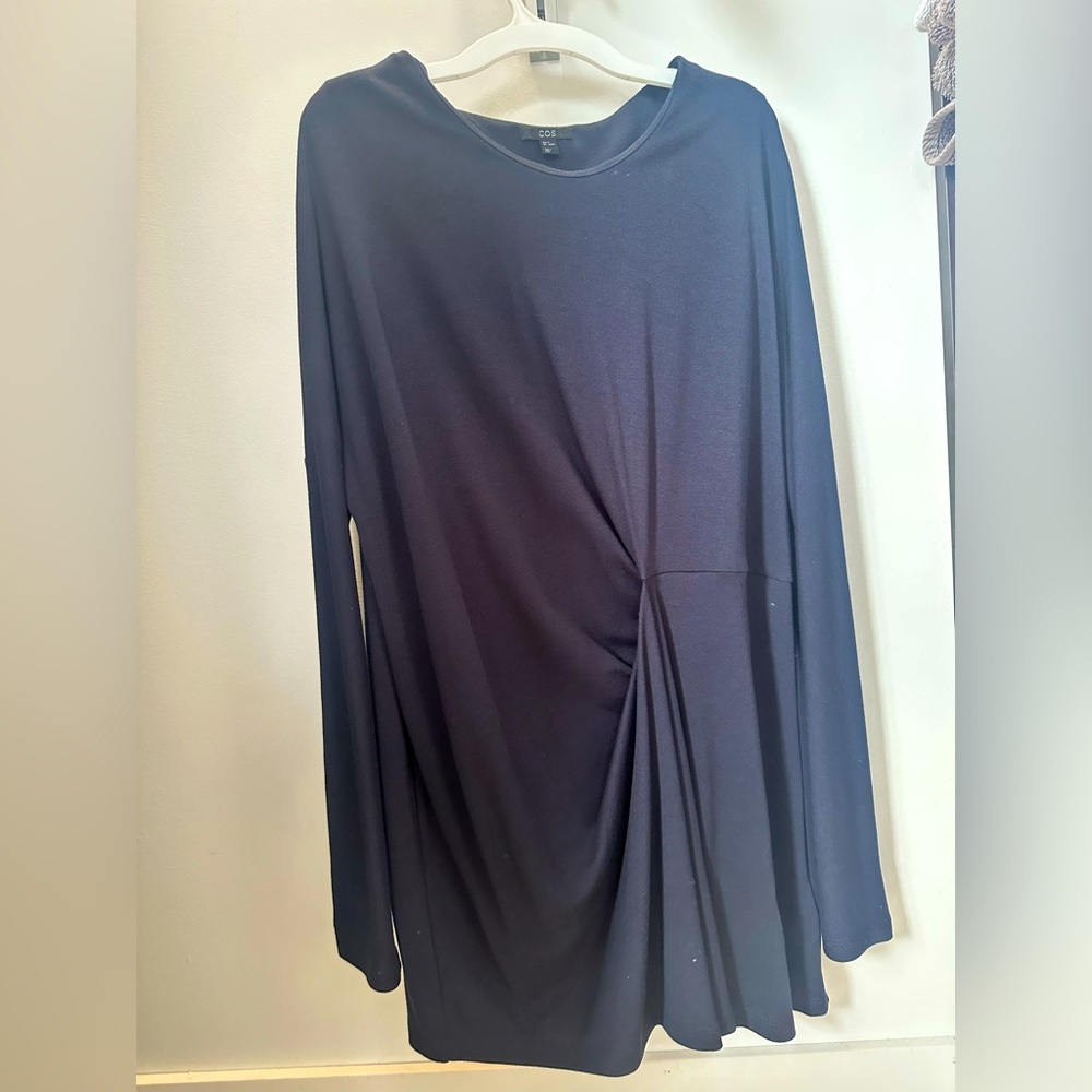 Elegant Navy Blue Women's Top